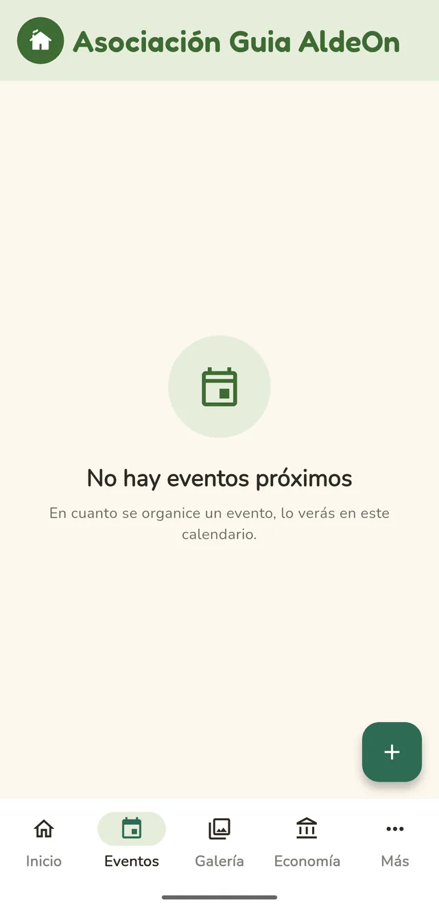 Cultos de la hermandad en la app AldeOn, con confirmación de asistencia
